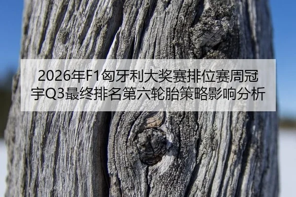 2026年F1匈牙利大奖赛排位赛周冠宇Q3最终排名第六轮胎策略影响分析